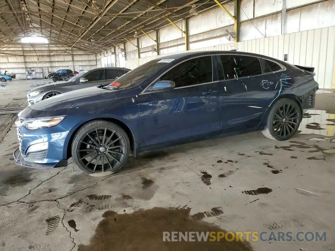 1 Photograph of a damaged car 1G1ZD5ST2KF222581 CHEVROLET MALIBU 2019
