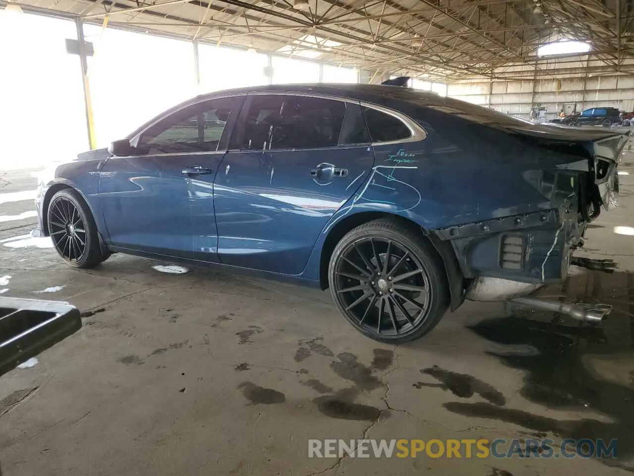 2 Photograph of a damaged car 1G1ZD5ST2KF222581 CHEVROLET MALIBU 2019