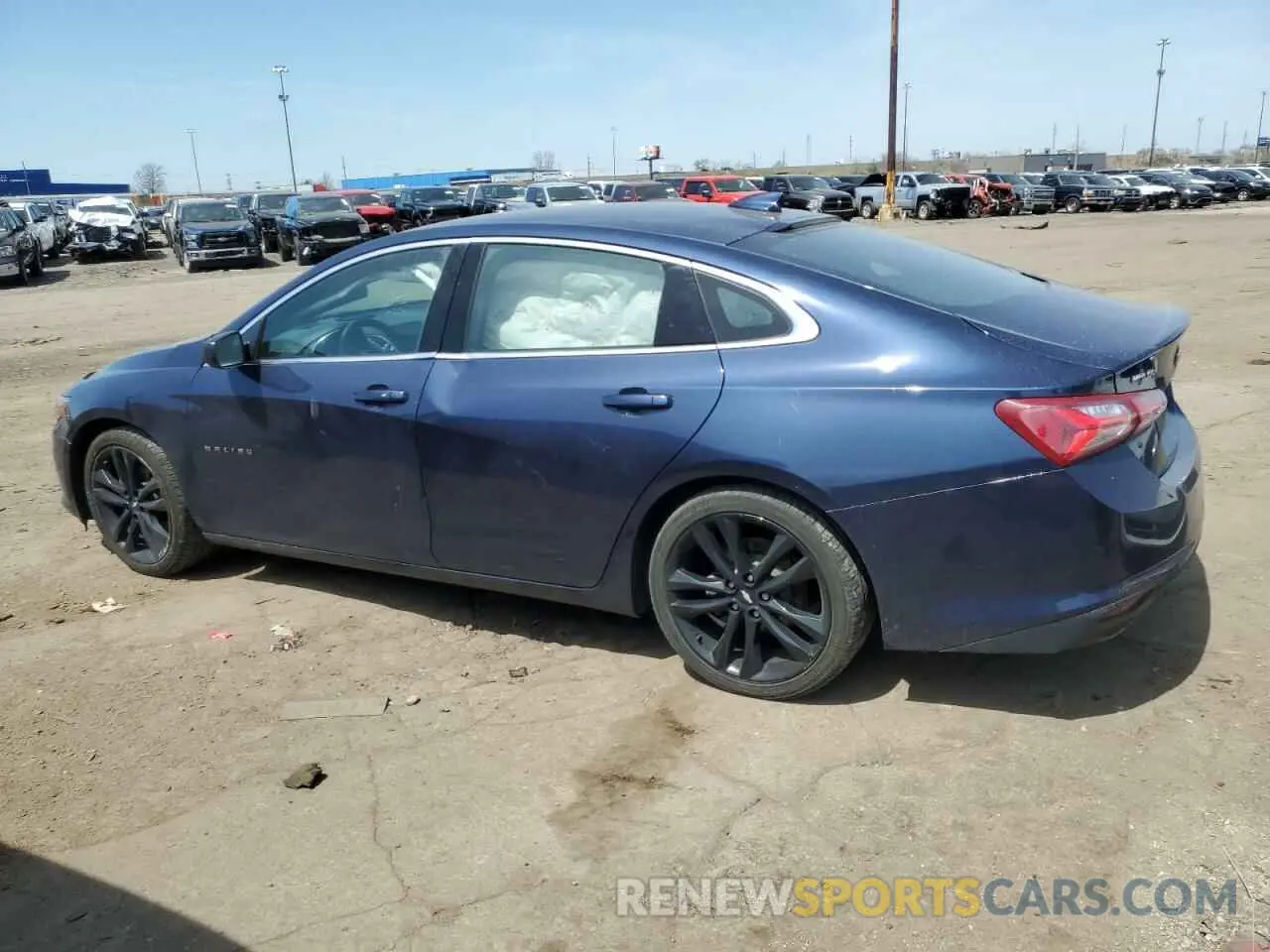 2 Photograph of a damaged car 1G1ZD5ST2KF227165 CHEVROLET MALIBU 2019