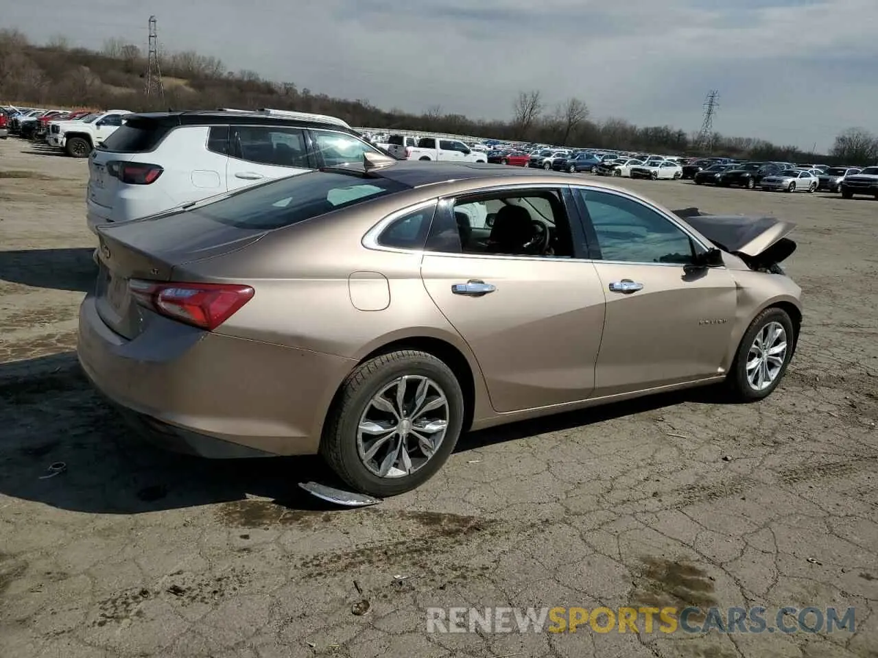 3 Photograph of a damaged car 1G1ZD5ST3KF108332 CHEVROLET MALIBU 2019
