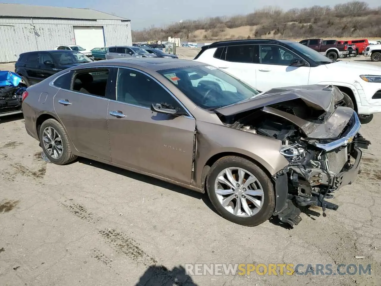 4 Photograph of a damaged car 1G1ZD5ST3KF108332 CHEVROLET MALIBU 2019