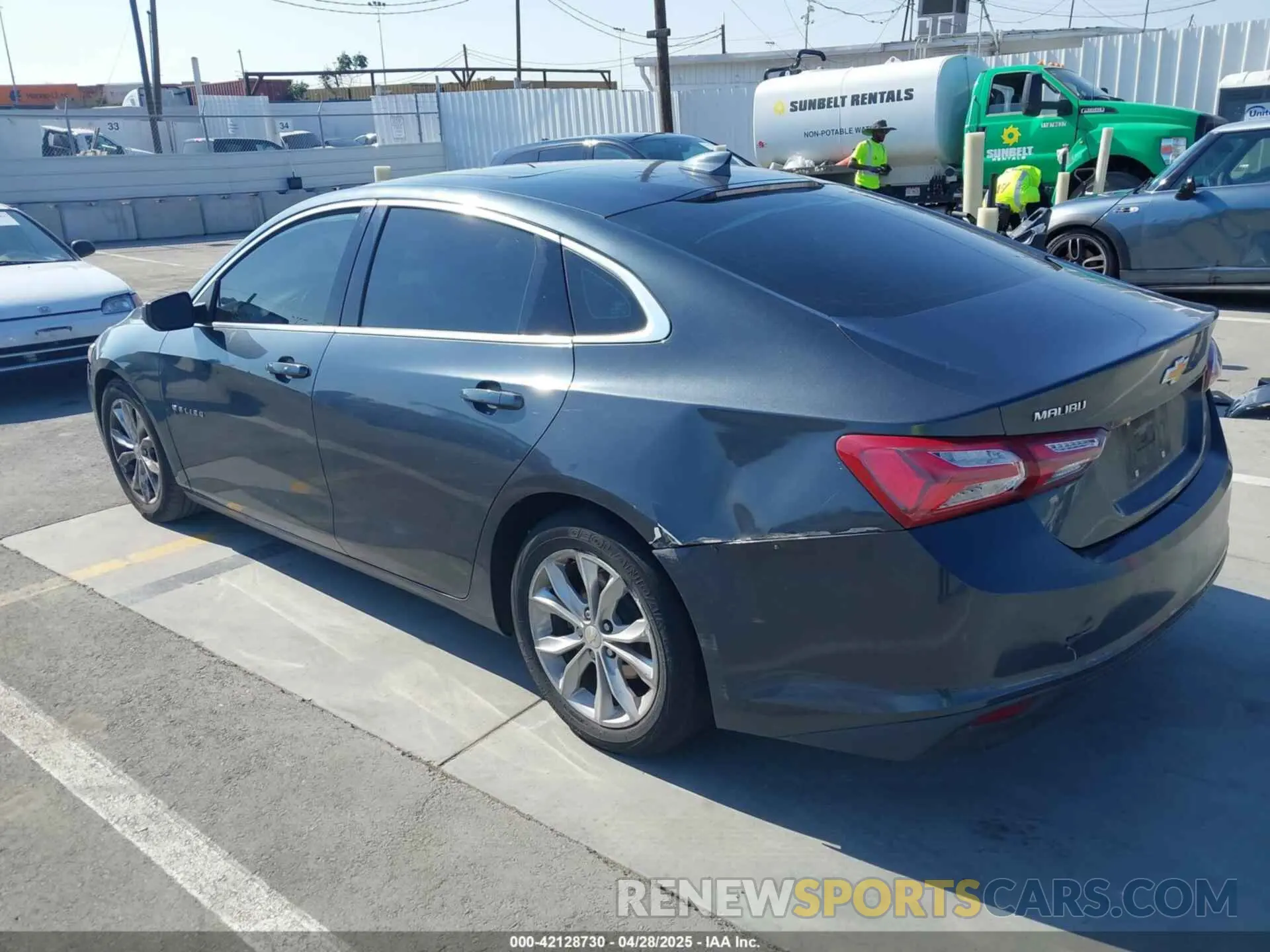 3 Photograph of a damaged car 1G1ZD5ST3KF108458 CHEVROLET MALIBU 2019