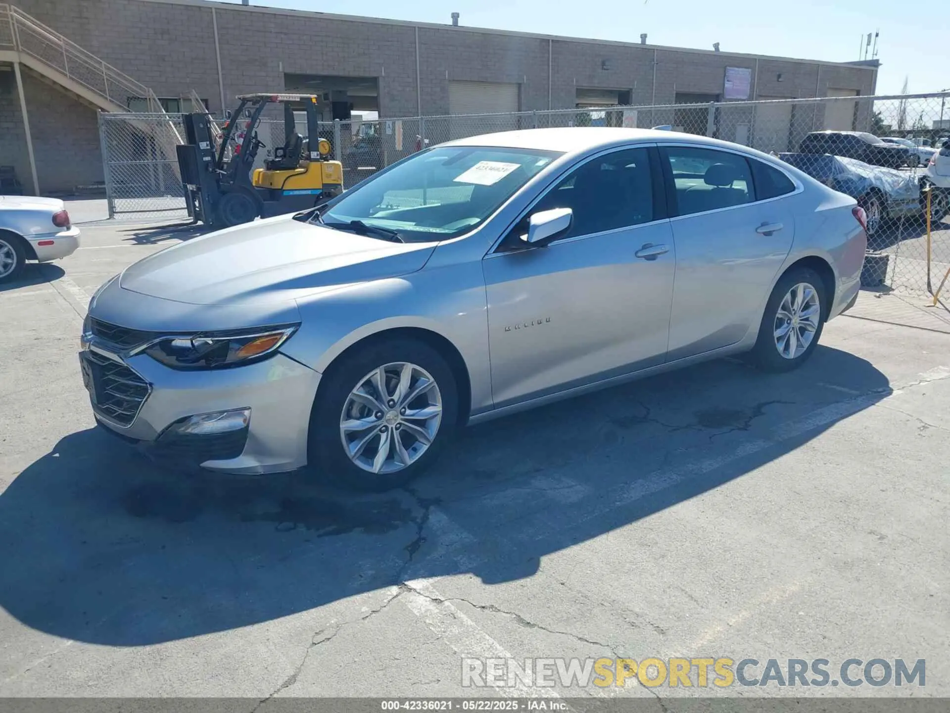 2 Photograph of a damaged car 1G1ZD5ST3KF108802 CHEVROLET MALIBU 2019
