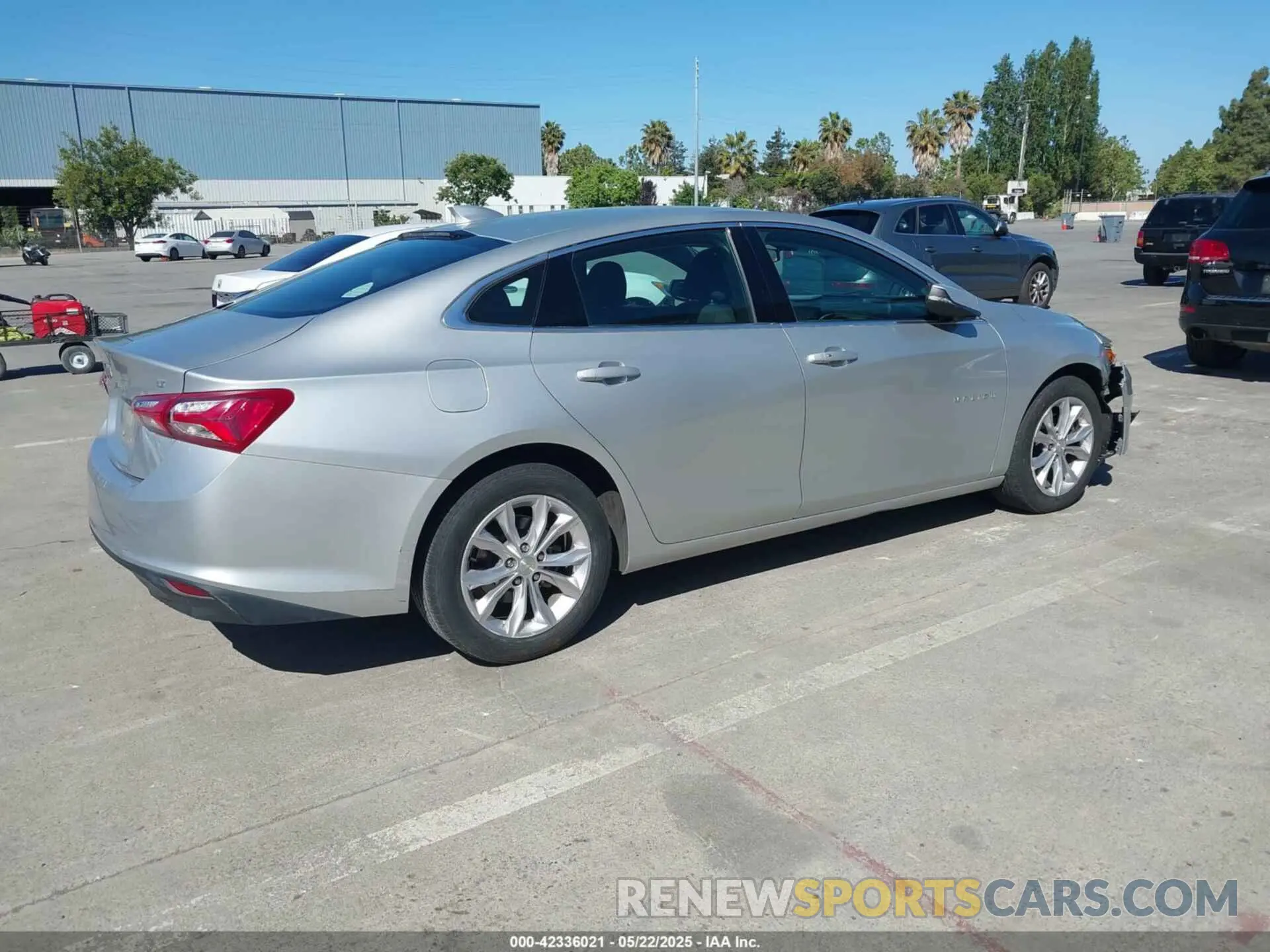 4 Photograph of a damaged car 1G1ZD5ST3KF108802 CHEVROLET MALIBU 2019