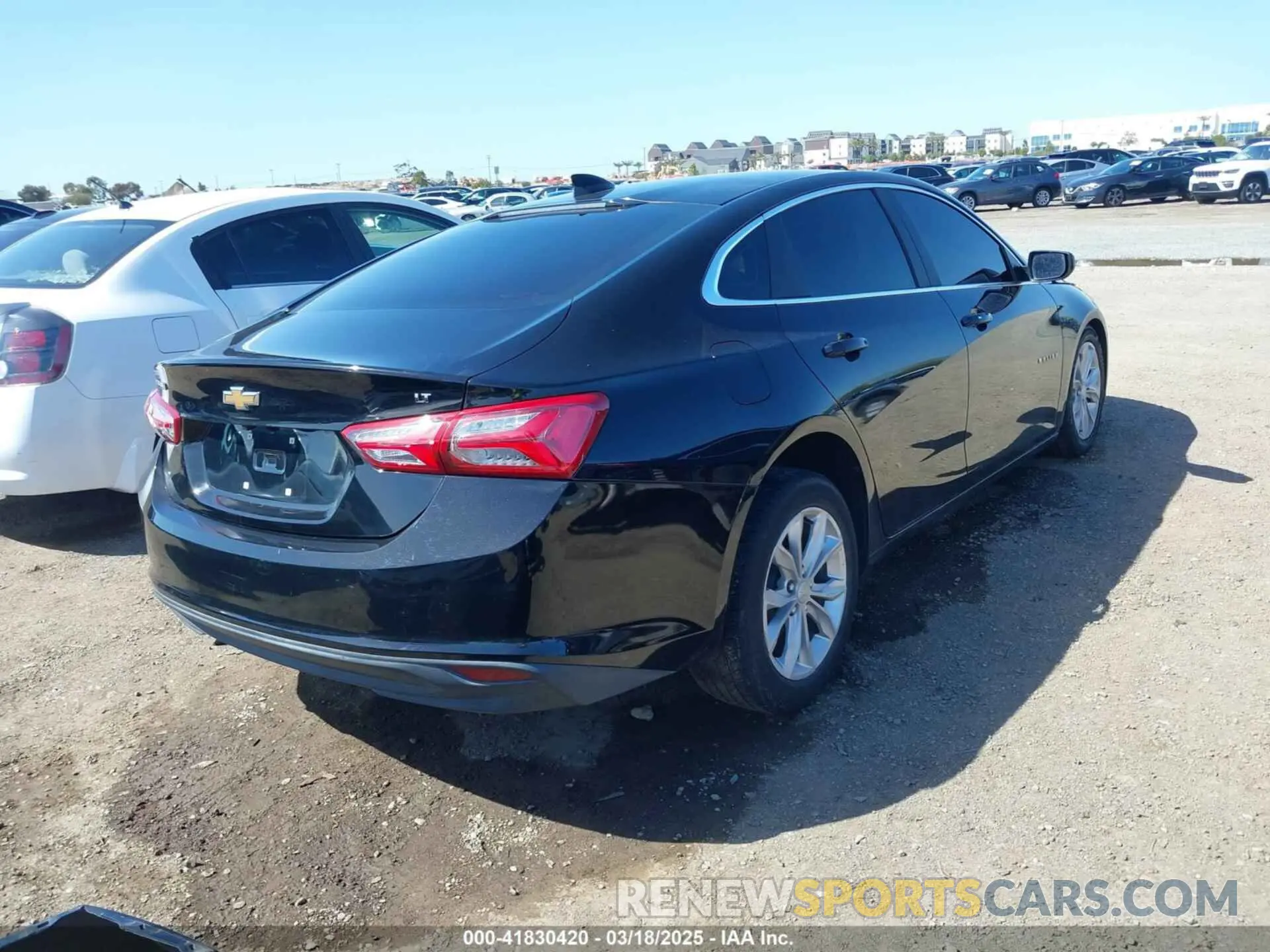 4 Photograph of a damaged car 1G1ZD5ST3KF114616 CHEVROLET MALIBU 2019