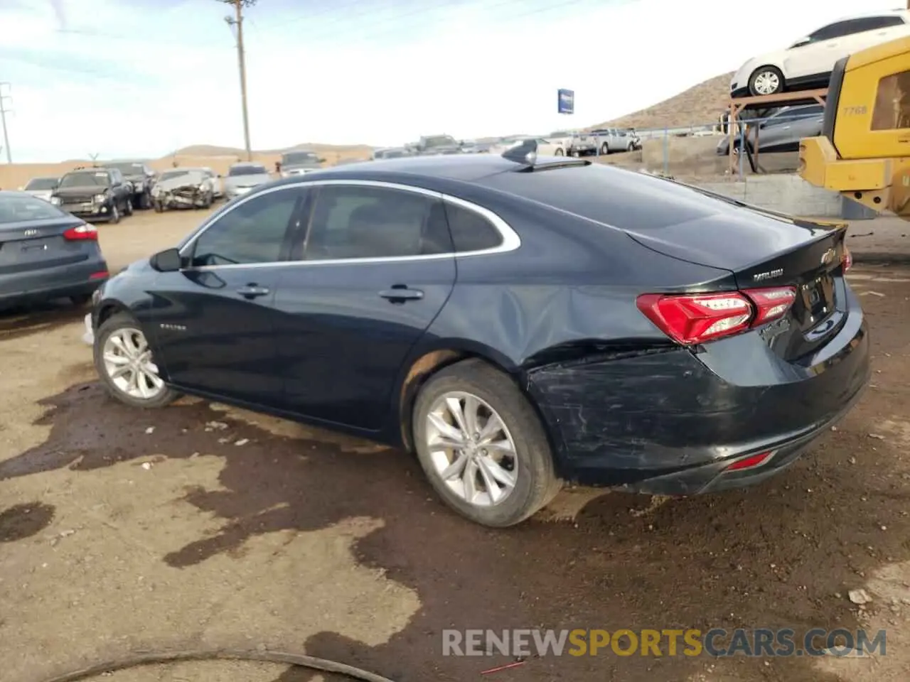 2 Photograph of a damaged car 1G1ZD5ST3KF128340 CHEVROLET MALIBU 2019