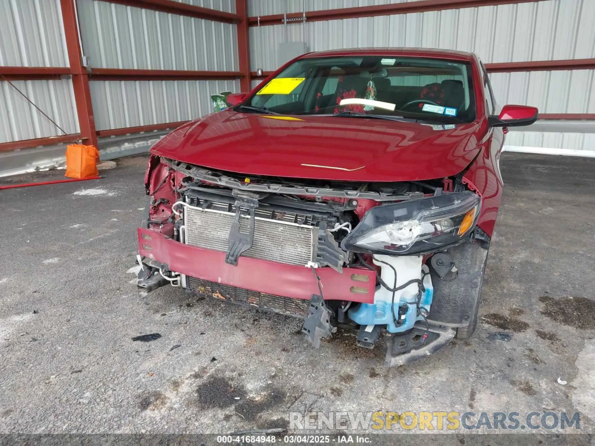6 Photograph of a damaged car 1G1ZD5ST3KF129505 CHEVROLET MALIBU 2019