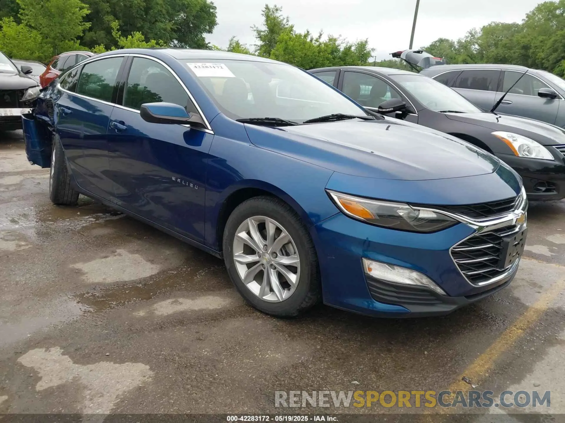1 Photograph of a damaged car 1G1ZD5ST3KF144649 CHEVROLET MALIBU 2019