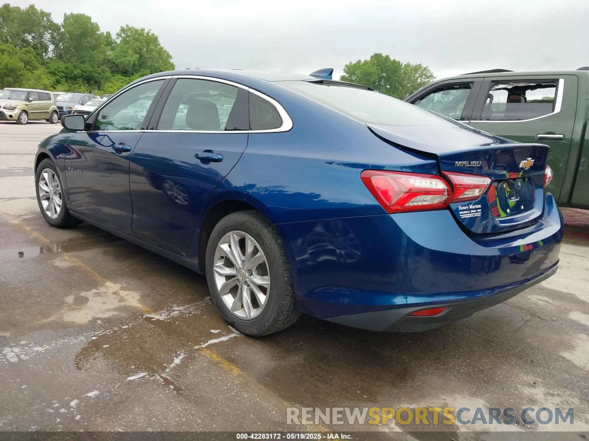 3 Photograph of a damaged car 1G1ZD5ST3KF144649 CHEVROLET MALIBU 2019
