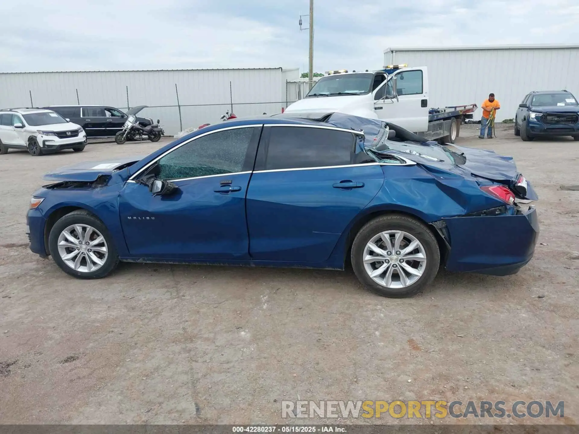 13 Photograph of a damaged car 1G1ZD5ST3KF148488 CHEVROLET MALIBU 2019