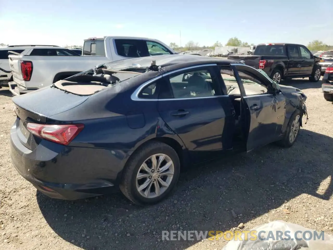 3 Photograph of a damaged car 1G1ZD5ST3KF152928 CHEVROLET MALIBU 2019