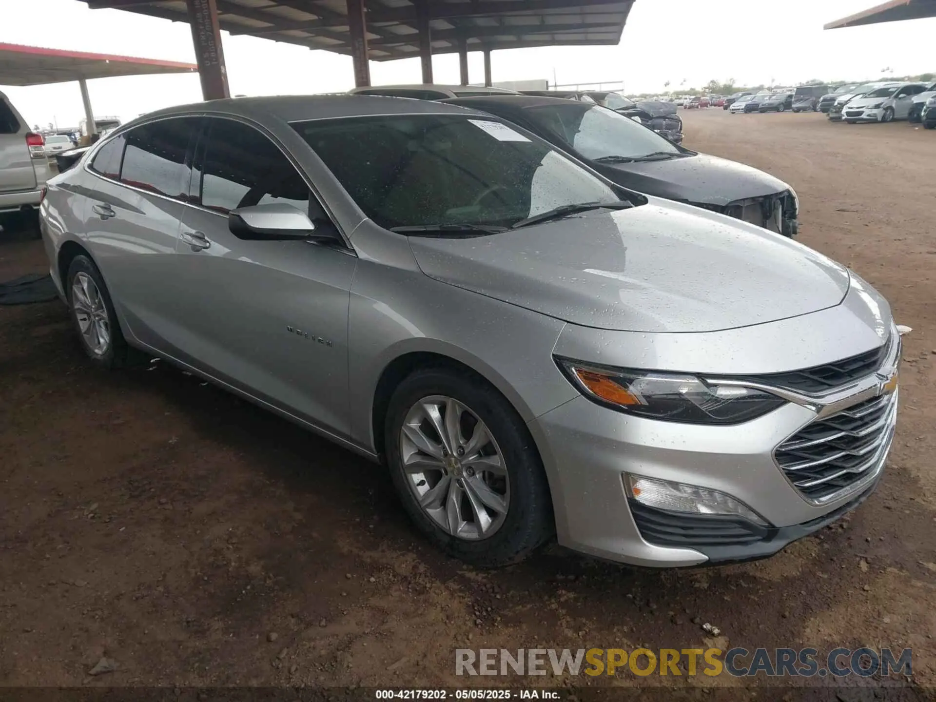 1 Photograph of a damaged car 1G1ZD5ST3KF164612 CHEVROLET MALIBU 2019