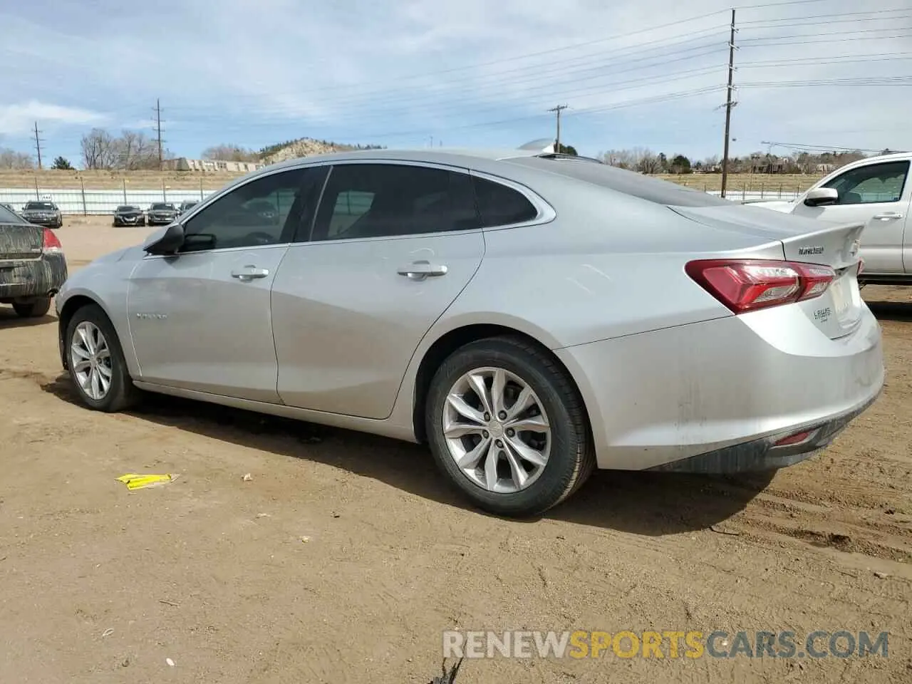 2 Photograph of a damaged car 1G1ZD5ST3KF165078 CHEVROLET MALIBU 2019
