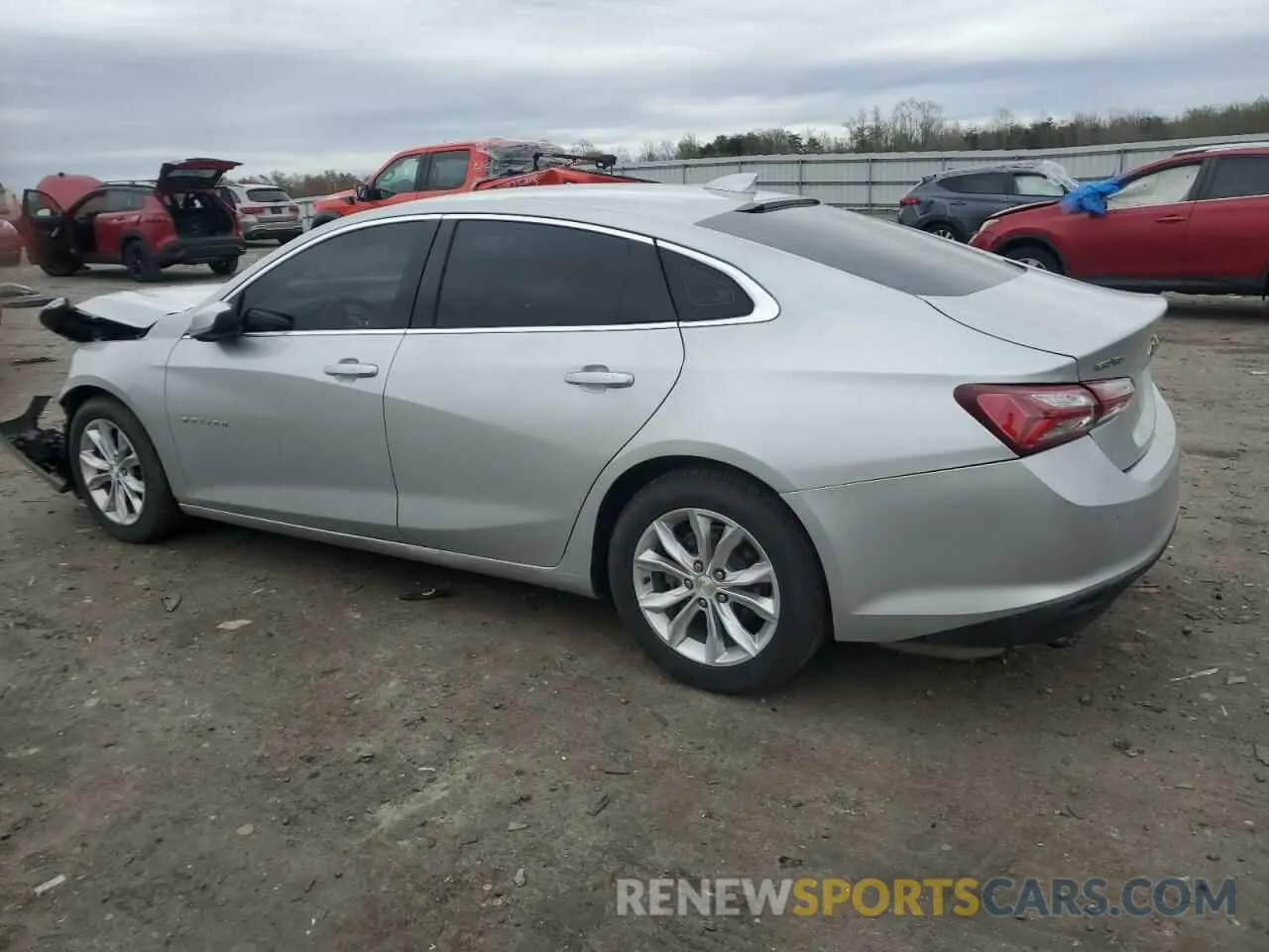 2 Photograph of a damaged car 1G1ZD5ST3KF169860 CHEVROLET MALIBU 2019