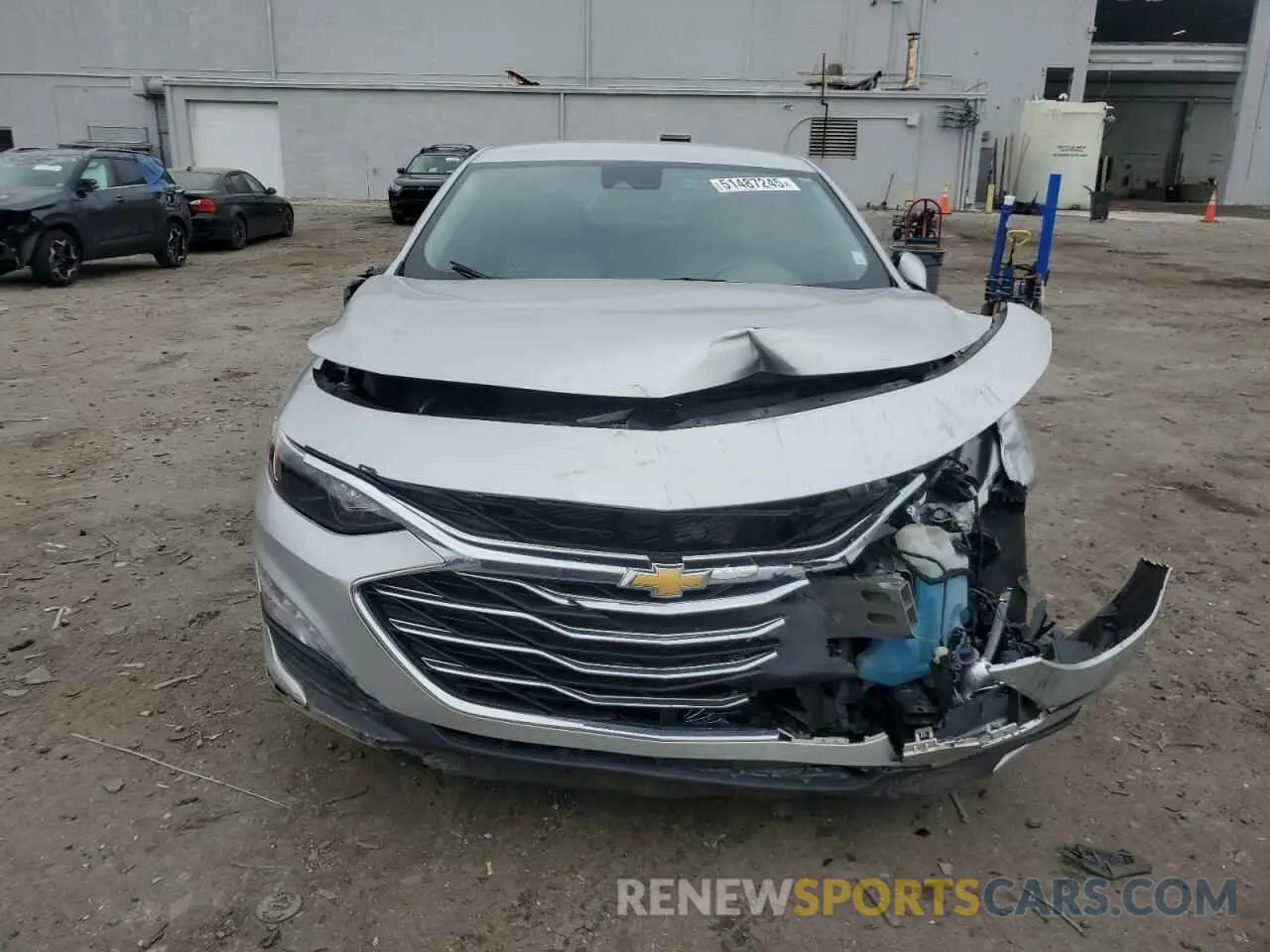 5 Photograph of a damaged car 1G1ZD5ST3KF169860 CHEVROLET MALIBU 2019