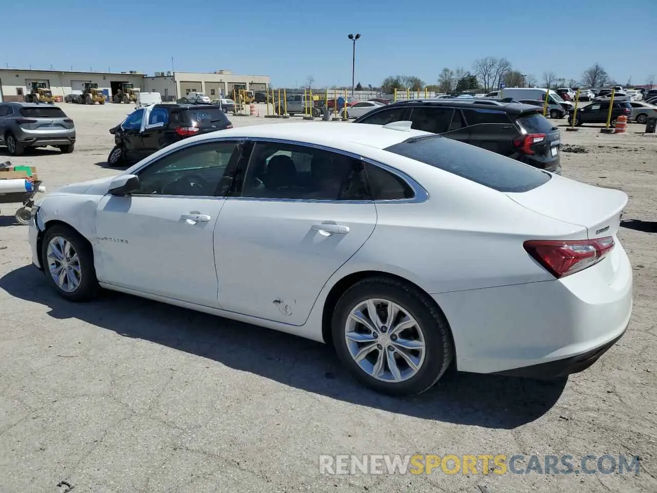2 Photograph of a damaged car 1G1ZD5ST3KF176310 CHEVROLET MALIBU 2019