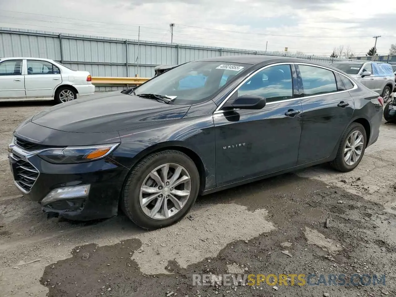 1 Photograph of a damaged car 1G1ZD5ST3KF176713 CHEVROLET MALIBU 2019