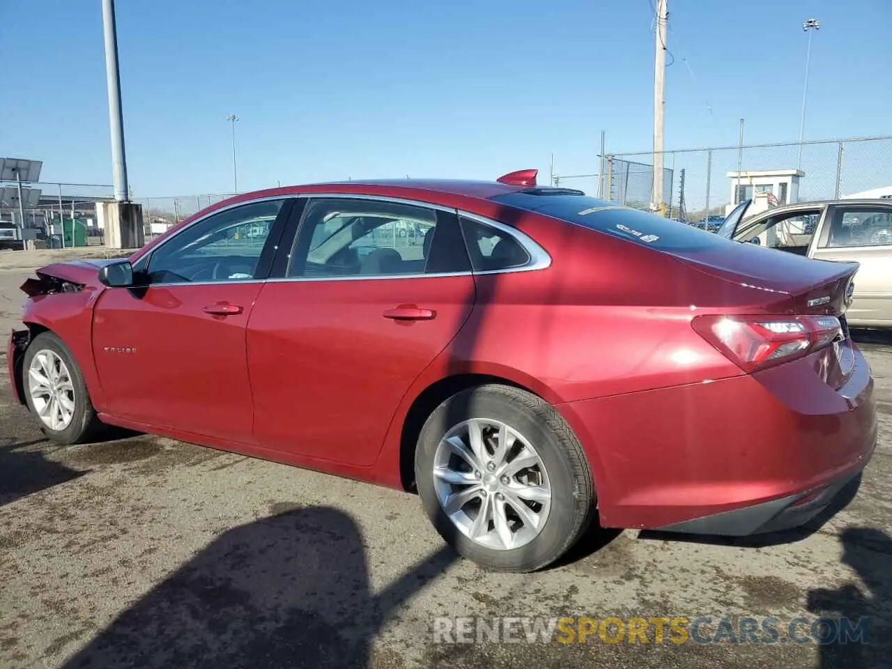 2 Photograph of a damaged car 1G1ZD5ST3KF211976 CHEVROLET MALIBU 2019