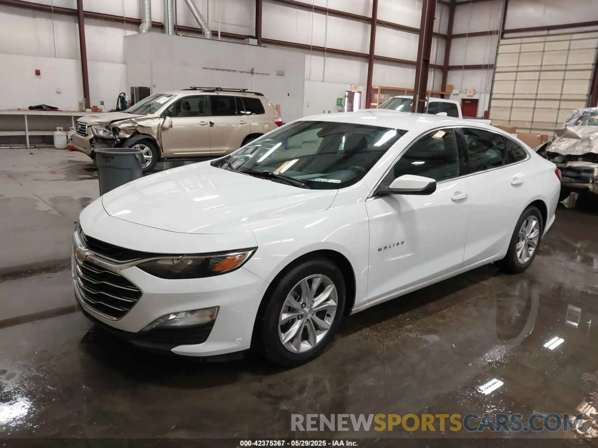 2 Photograph of a damaged car 1G1ZD5ST3KF215722 CHEVROLET MALIBU 2019