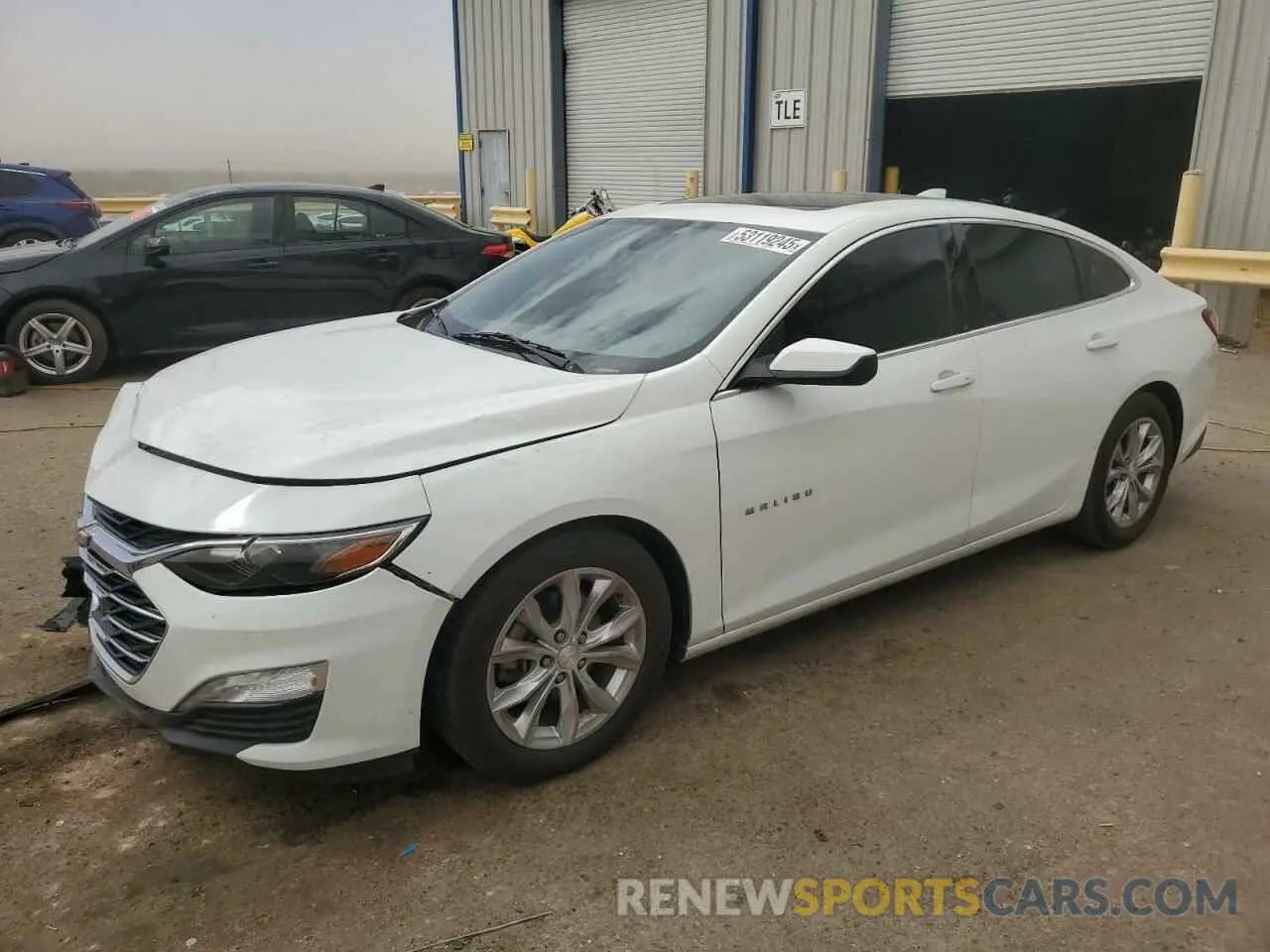 1 Photograph of a damaged car 1G1ZD5ST4KF105018 CHEVROLET MALIBU 2019