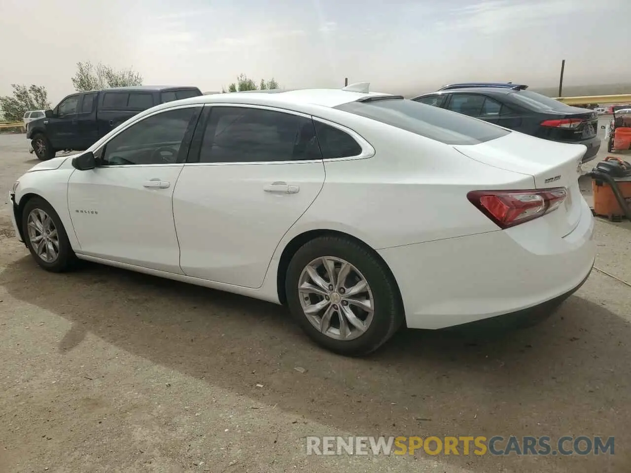 2 Photograph of a damaged car 1G1ZD5ST4KF105018 CHEVROLET MALIBU 2019