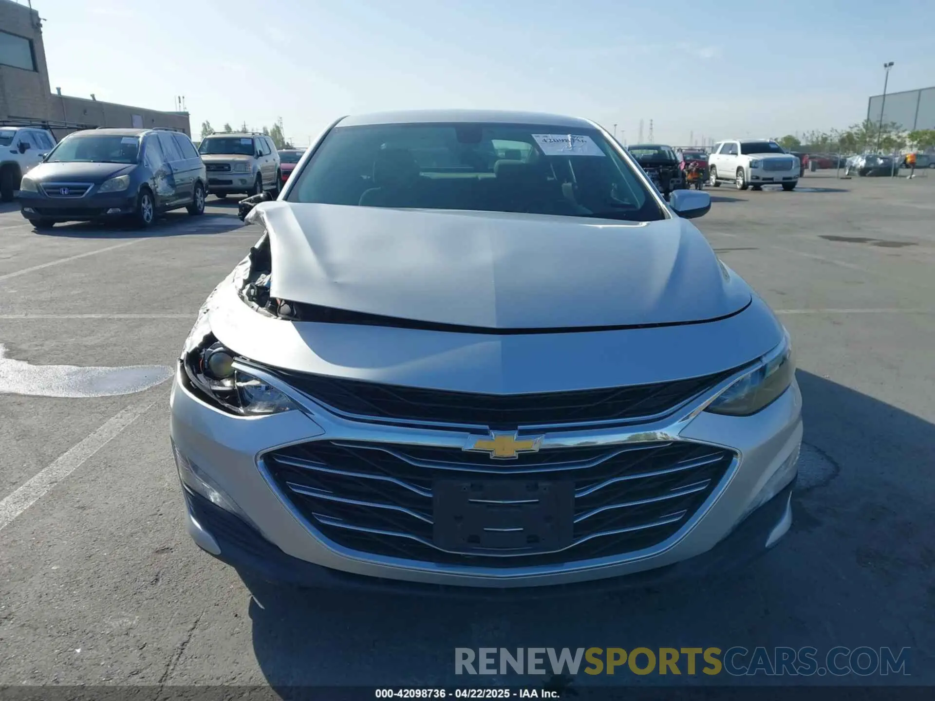 12 Photograph of a damaged car 1G1ZD5ST4KF109179 CHEVROLET MALIBU 2019