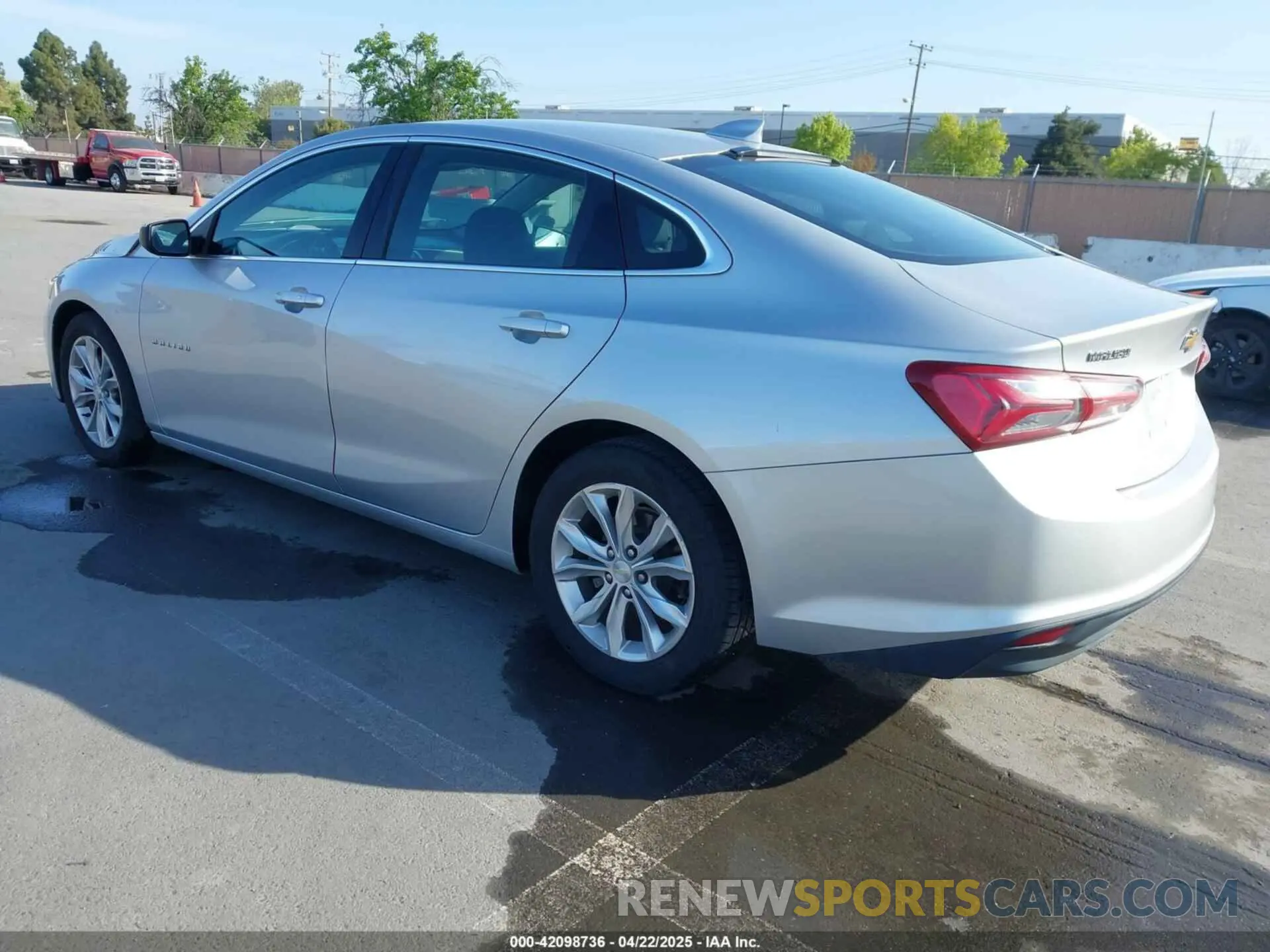 3 Photograph of a damaged car 1G1ZD5ST4KF109179 CHEVROLET MALIBU 2019
