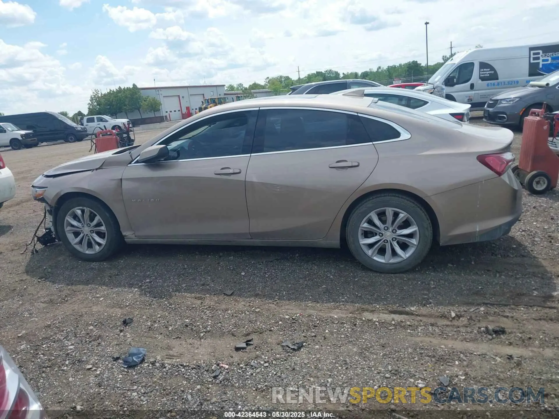 14 Photograph of a damaged car 1G1ZD5ST4KF112678 CHEVROLET MALIBU 2019