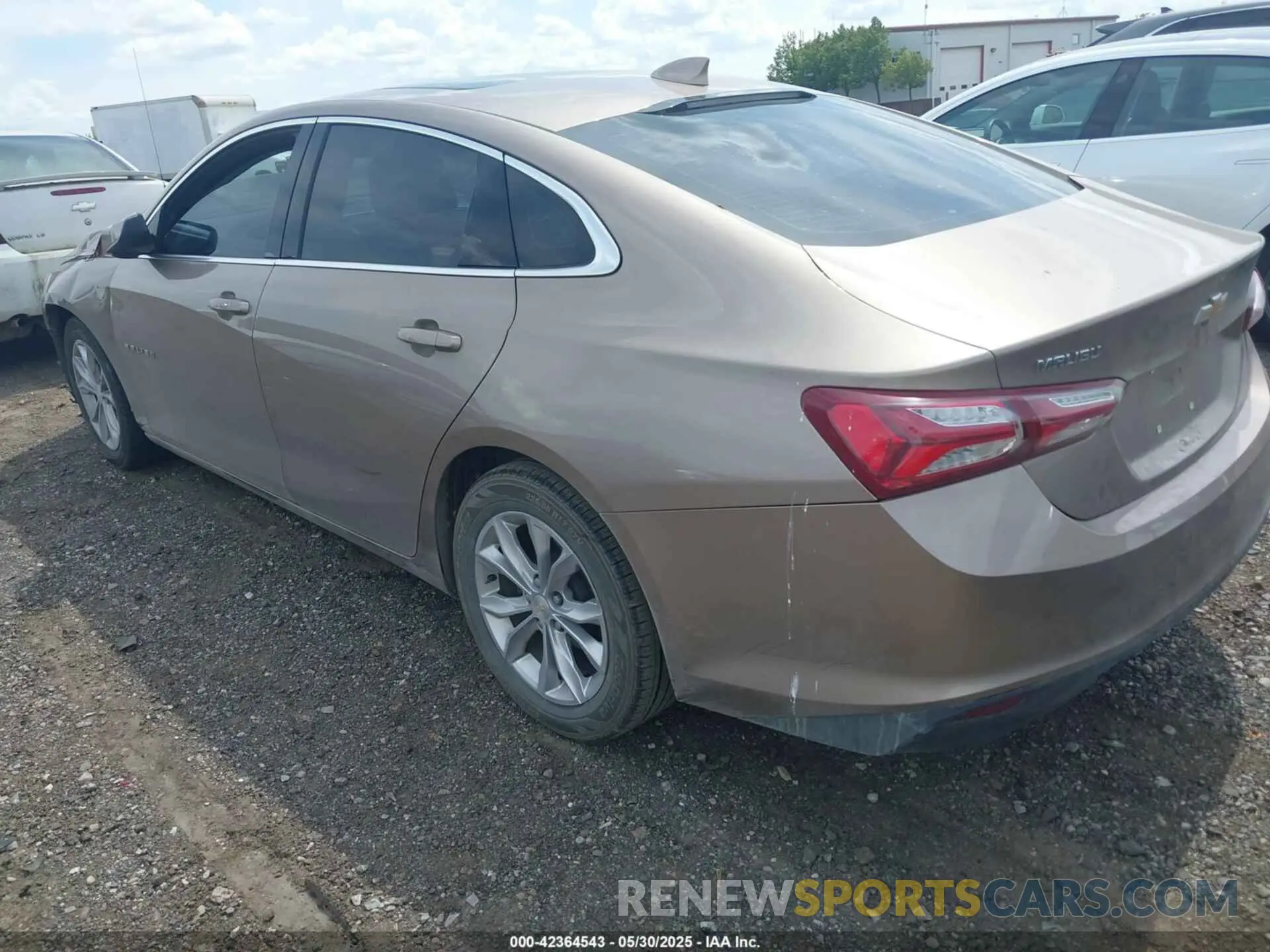 3 Photograph of a damaged car 1G1ZD5ST4KF112678 CHEVROLET MALIBU 2019