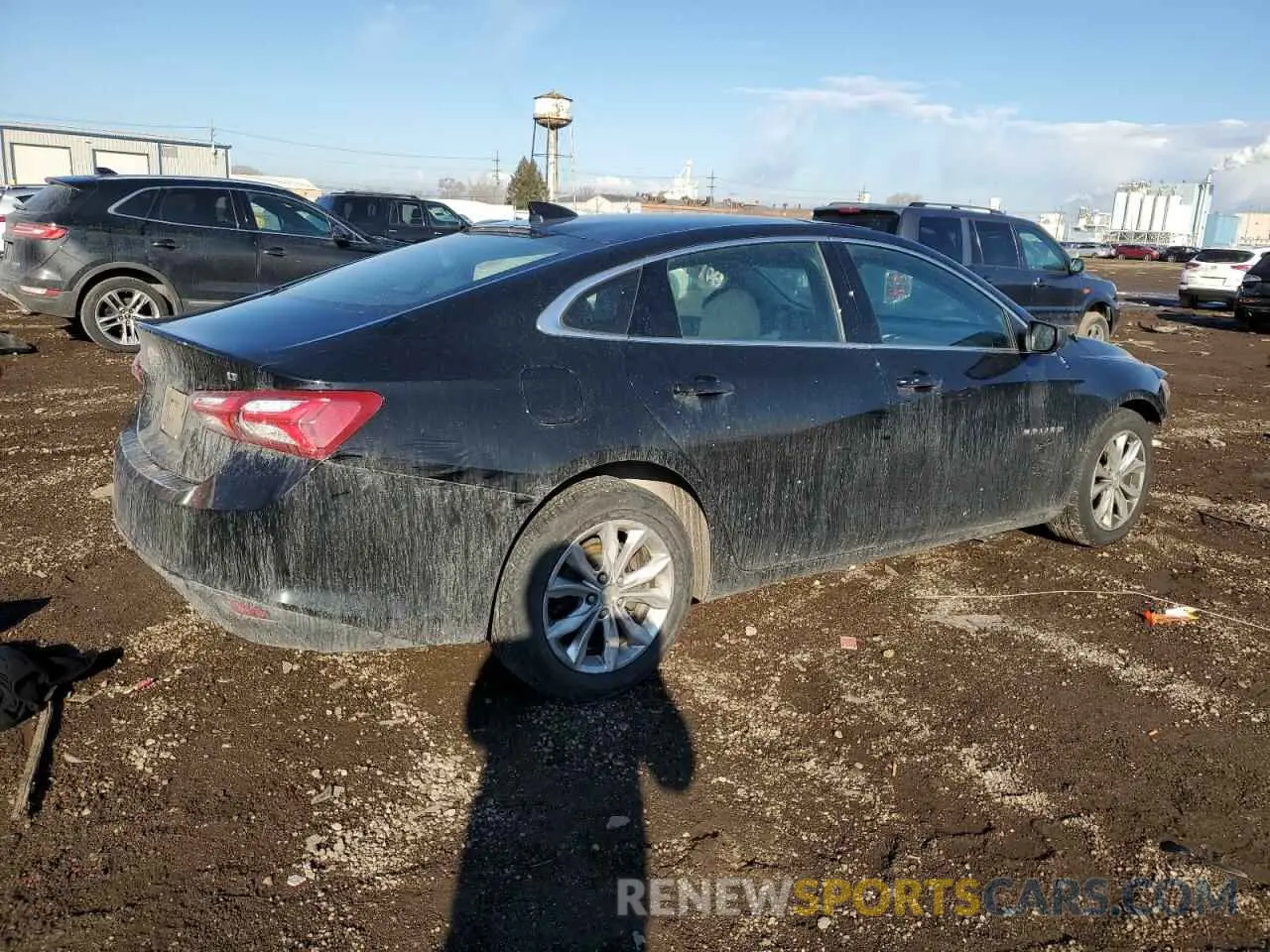 3 Photograph of a damaged car 1G1ZD5ST4KF118108 CHEVROLET MALIBU 2019