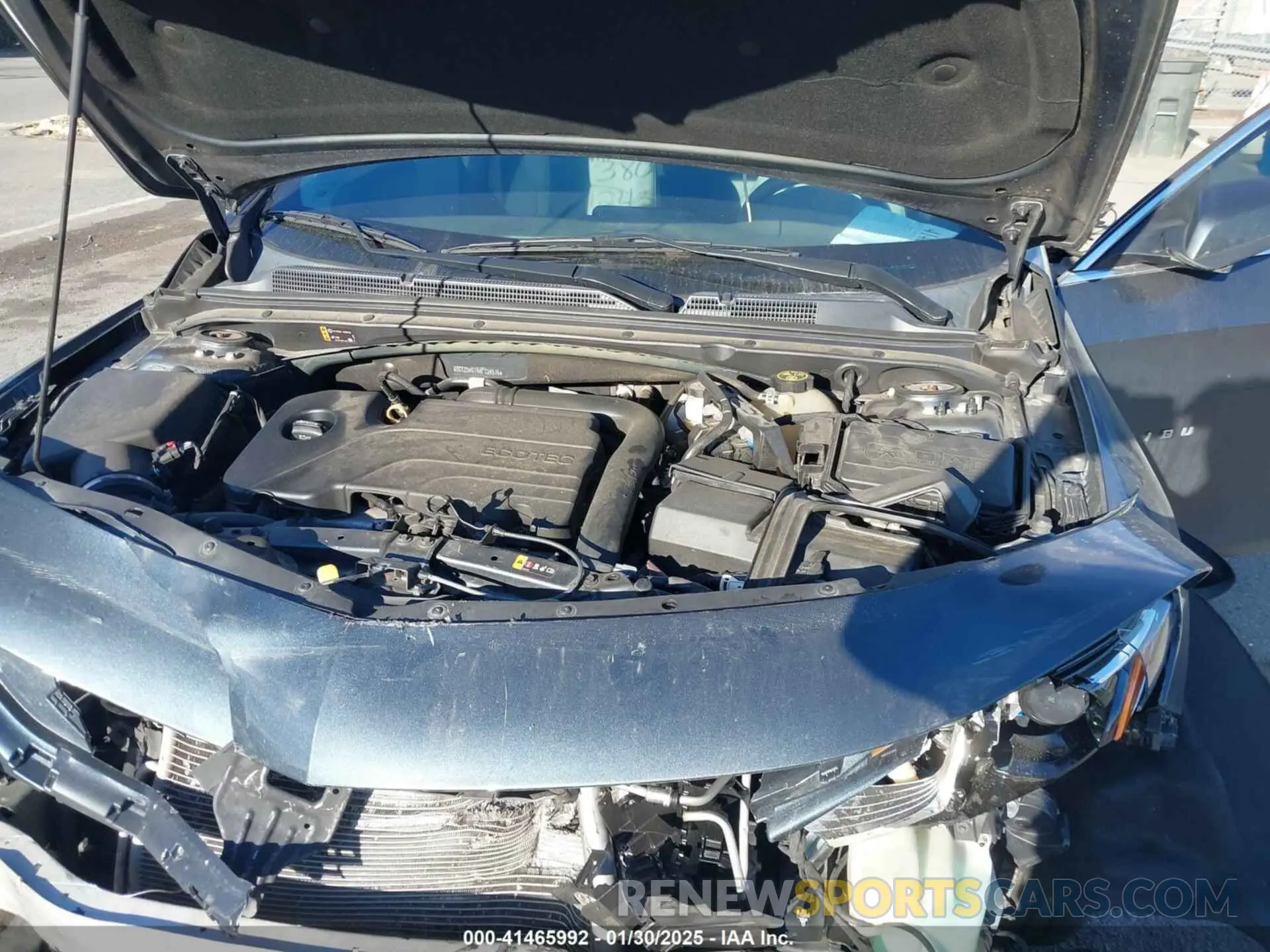 10 Photograph of a damaged car 1G1ZD5ST4KF124376 CHEVROLET MALIBU 2019