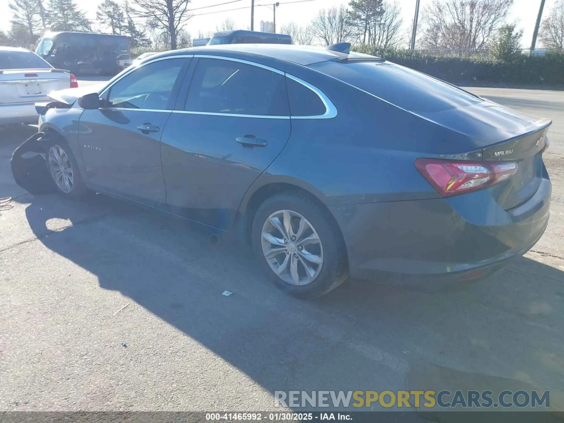 3 Photograph of a damaged car 1G1ZD5ST4KF124376 CHEVROLET MALIBU 2019