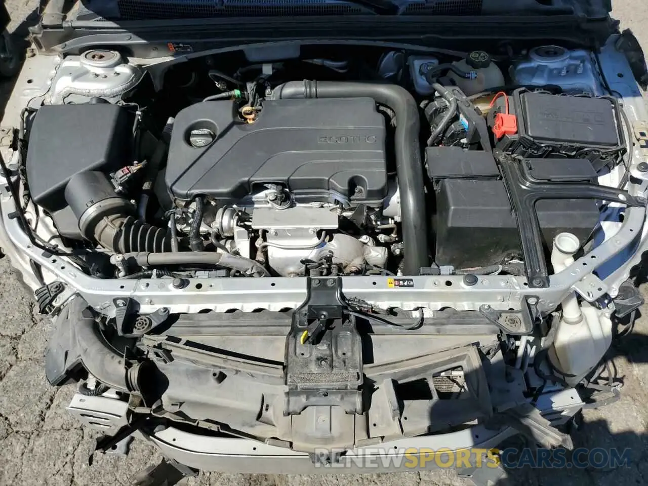 11 Photograph of a damaged car 1G1ZD5ST4KF125608 CHEVROLET MALIBU 2019