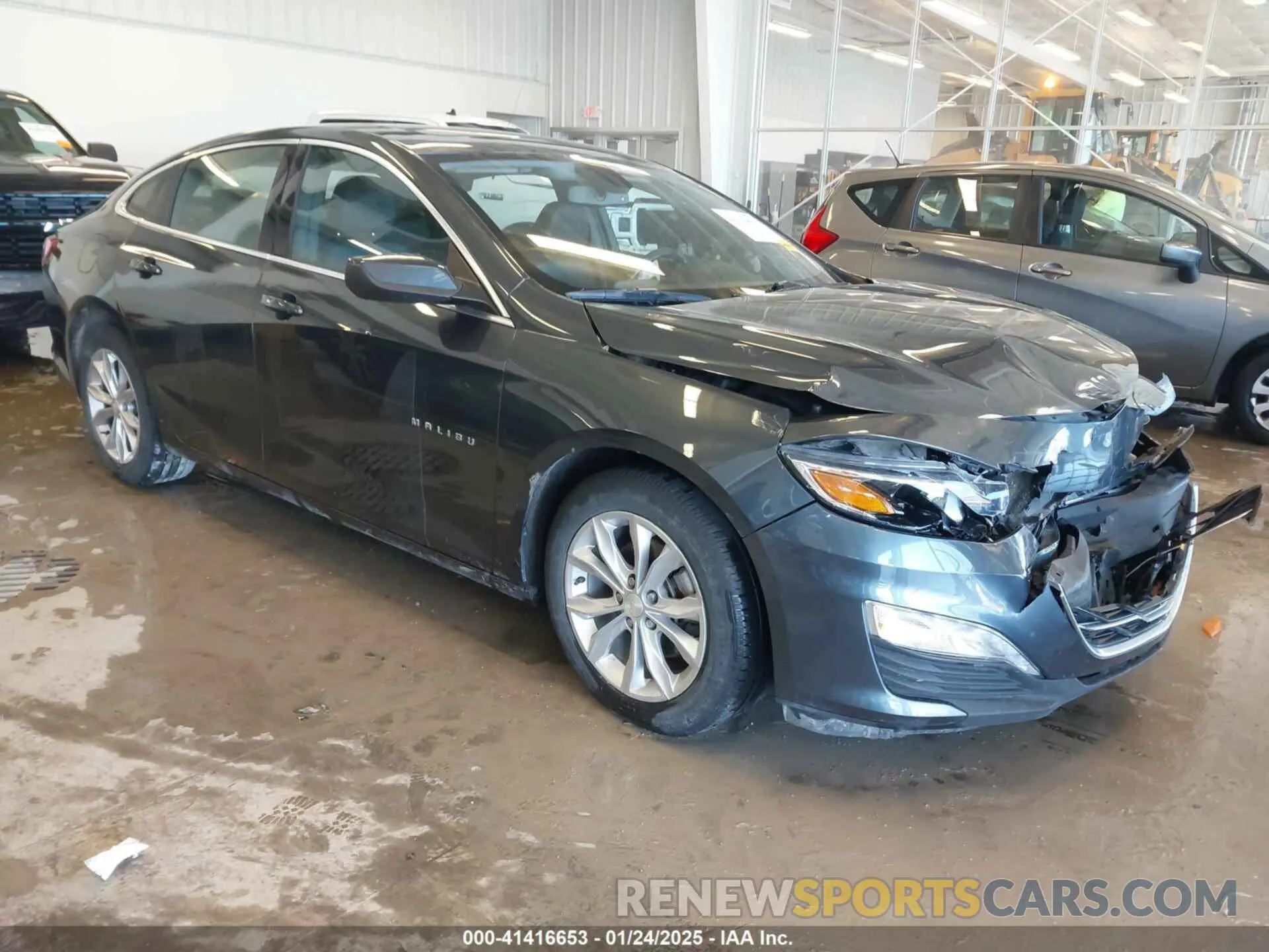 1 Photograph of a damaged car 1G1ZD5ST4KF126483 CHEVROLET MALIBU 2019