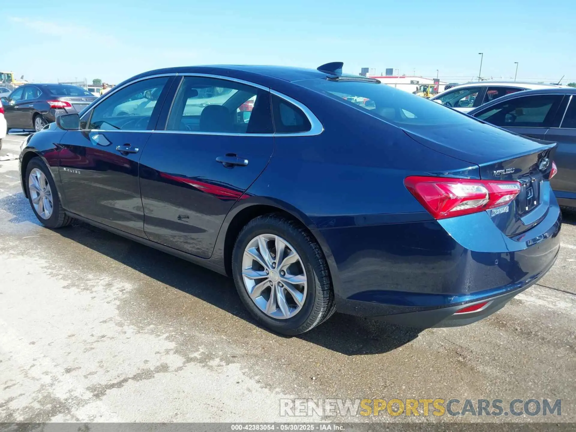3 Photograph of a damaged car 1G1ZD5ST4KF128377 CHEVROLET MALIBU 2019