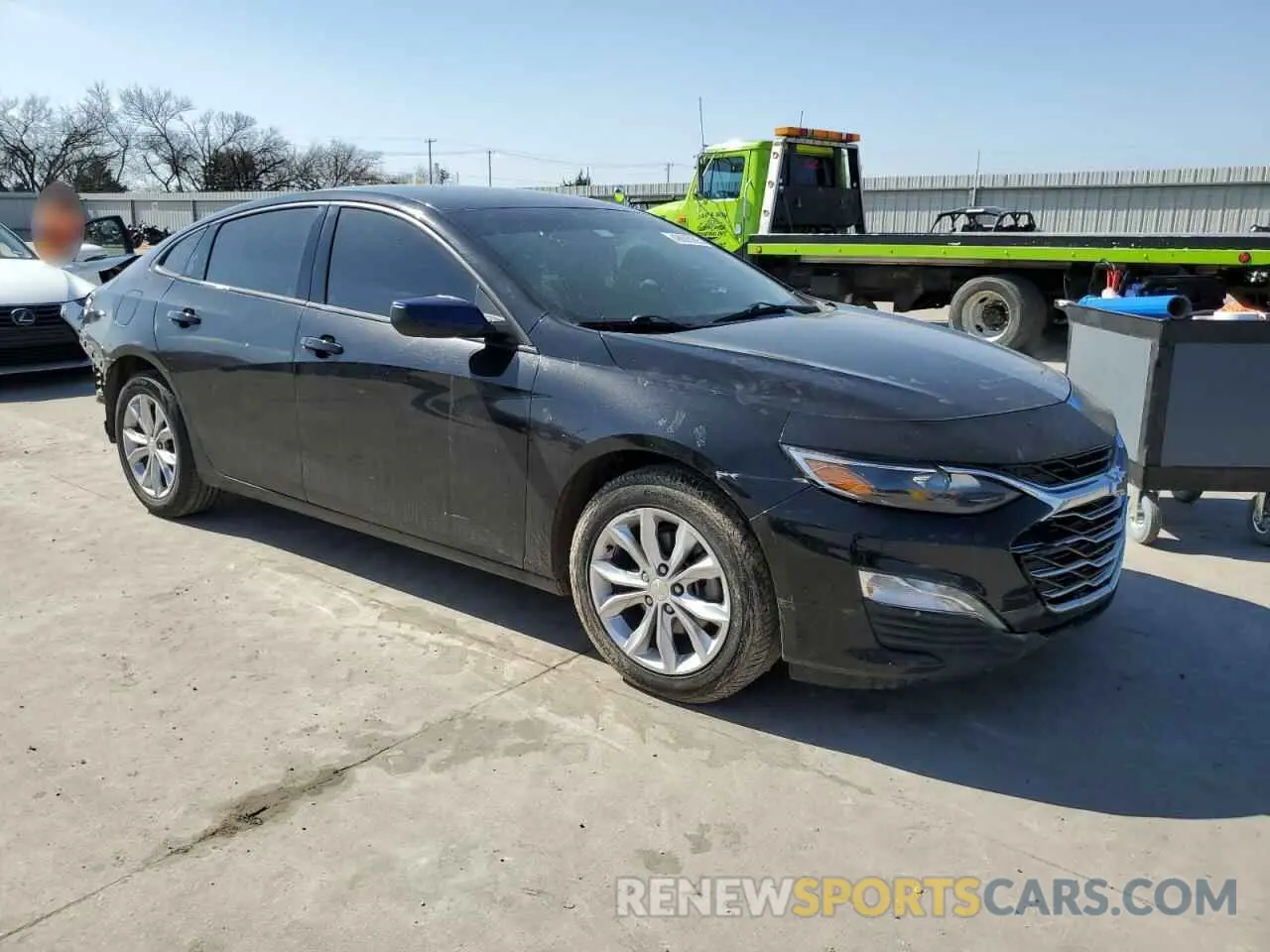 4 Photograph of a damaged car 1G1ZD5ST4KF133465 CHEVROLET MALIBU 2019