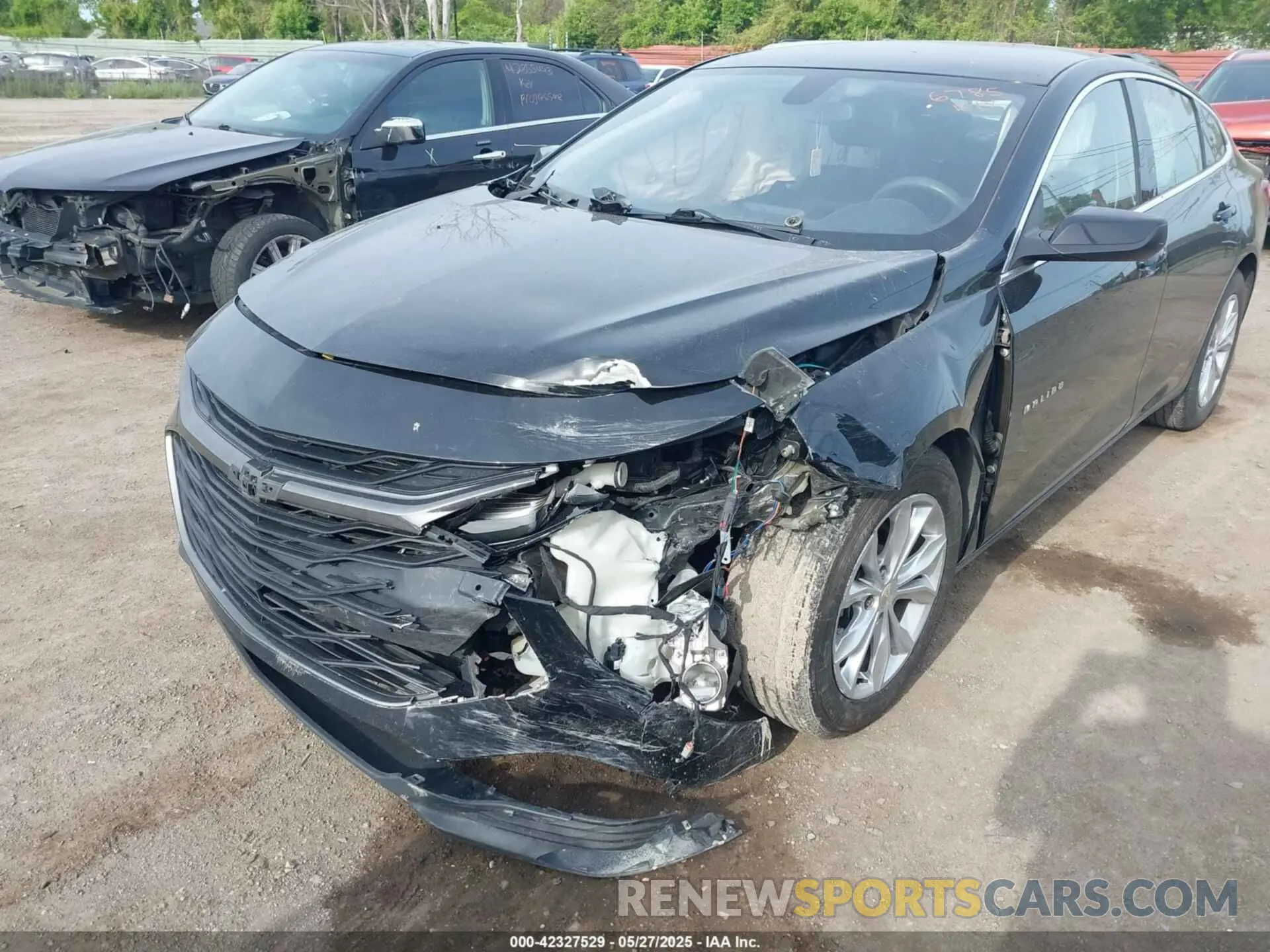6 Photograph of a damaged car 1G1ZD5ST4KF136785 CHEVROLET MALIBU 2019