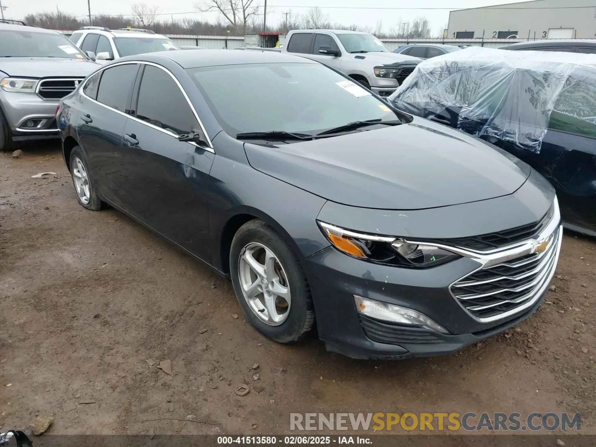 1 Photograph of a damaged car 1G1ZD5ST4KF141307 CHEVROLET MALIBU 2019