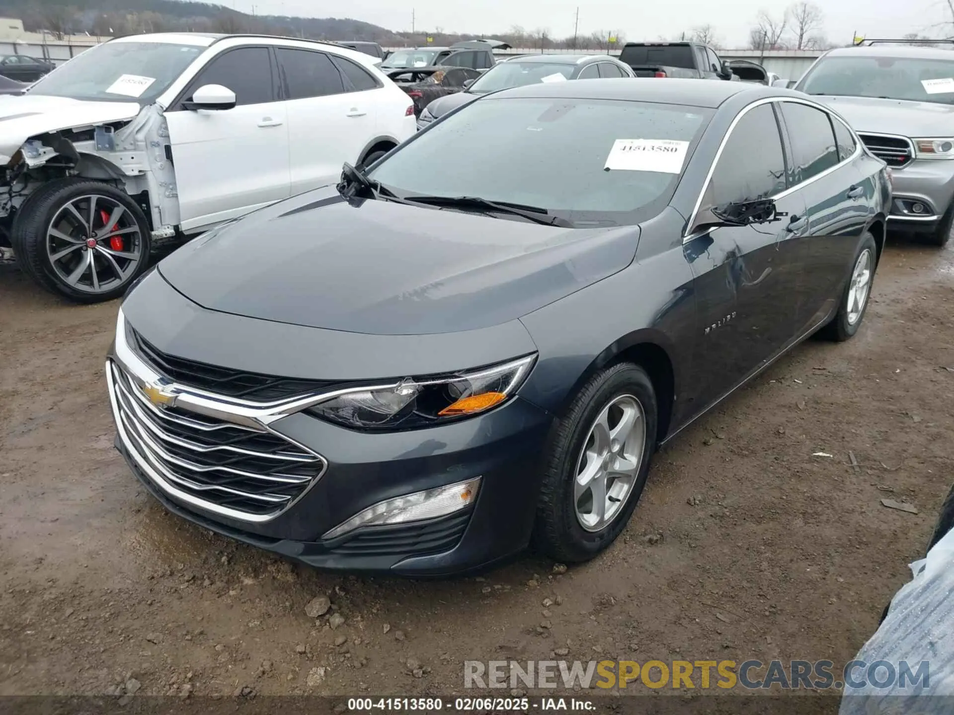 2 Photograph of a damaged car 1G1ZD5ST4KF141307 CHEVROLET MALIBU 2019