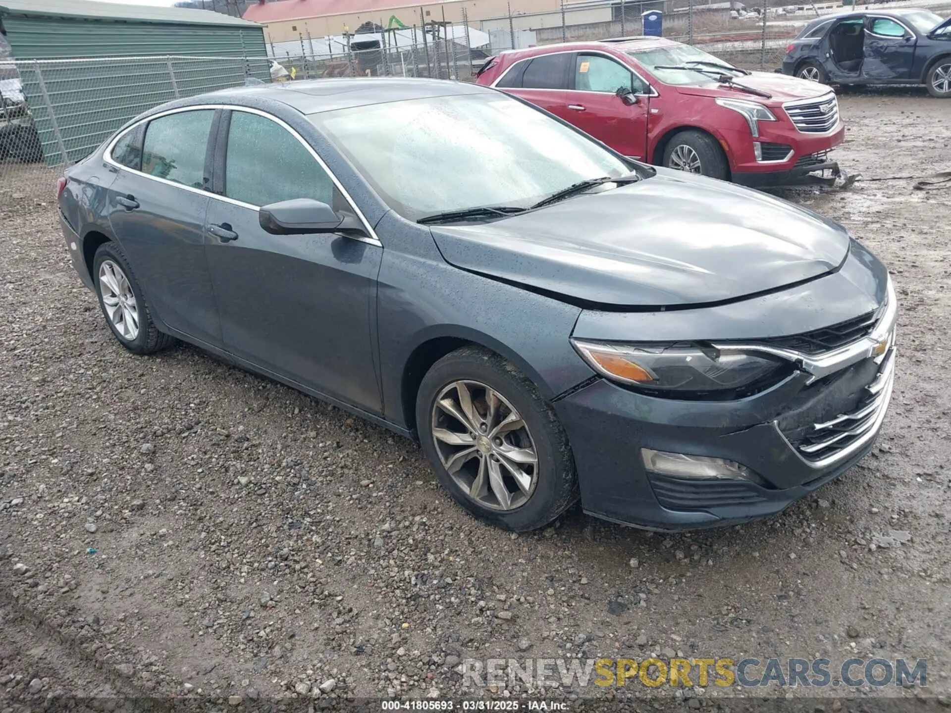 1 Photograph of a damaged car 1G1ZD5ST4KF143378 CHEVROLET MALIBU 2019