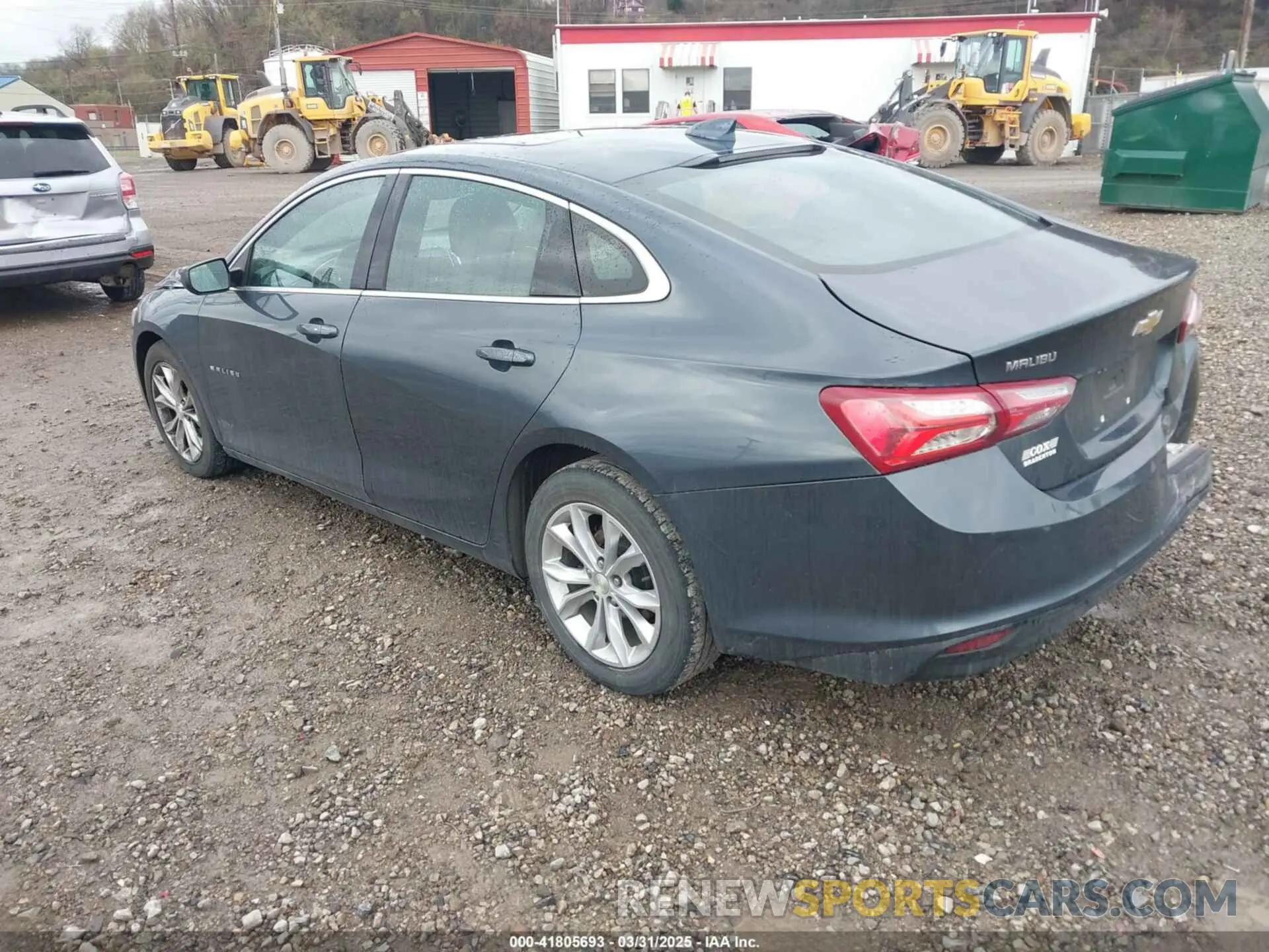 3 Photograph of a damaged car 1G1ZD5ST4KF143378 CHEVROLET MALIBU 2019