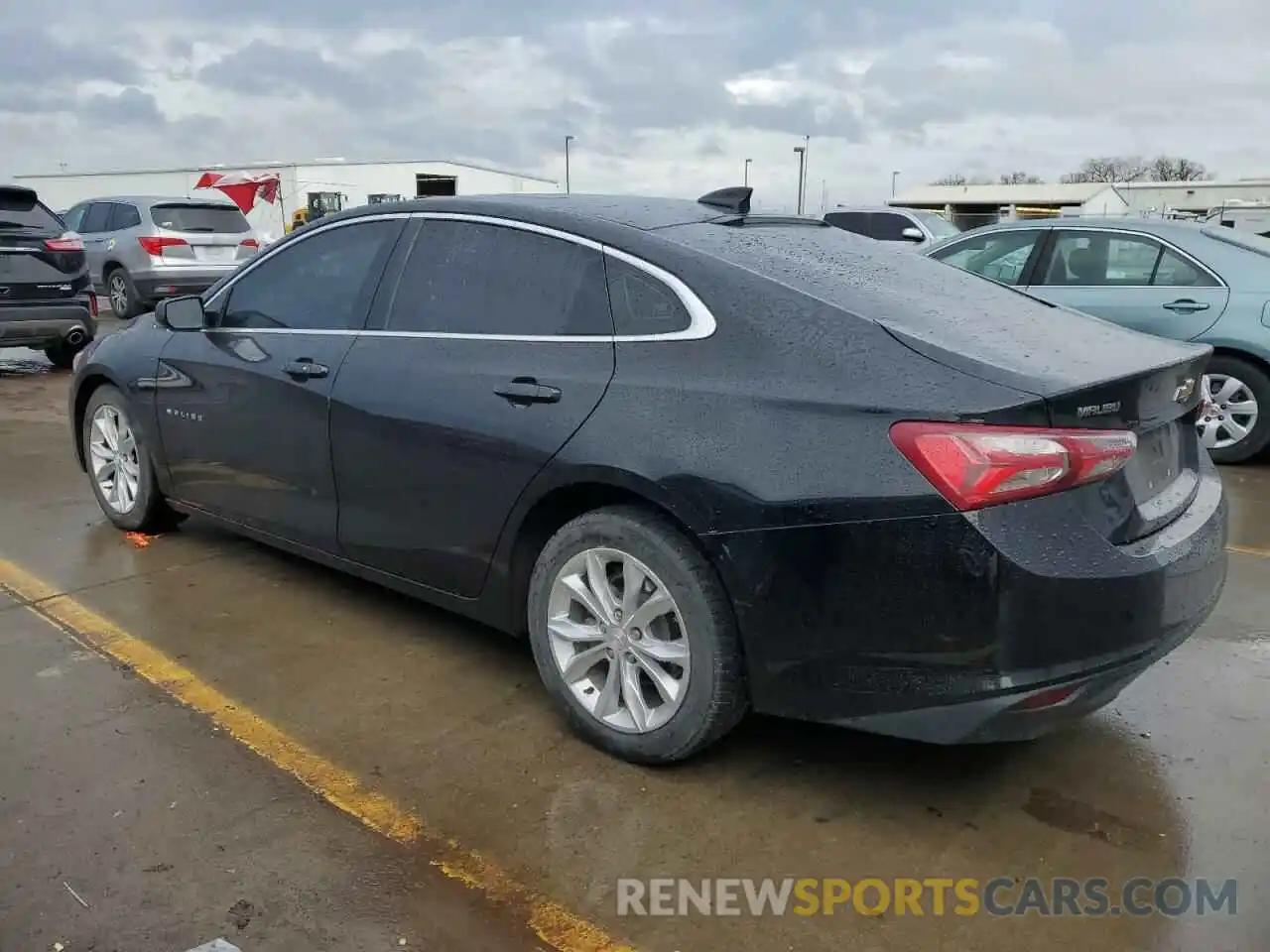 2 Photograph of a damaged car 1G1ZD5ST4KF145745 CHEVROLET MALIBU 2019