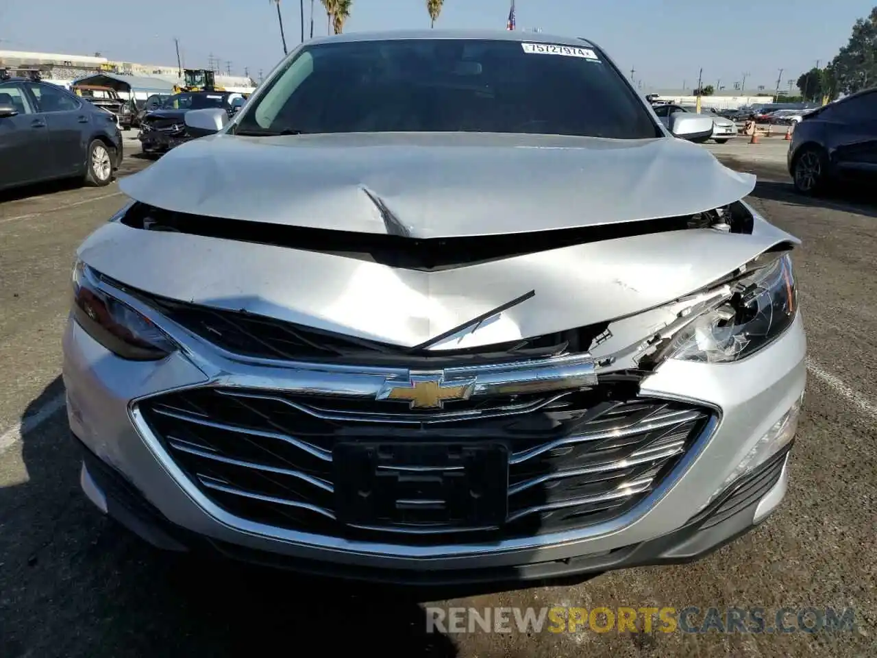 5 Photograph of a damaged car 1G1ZD5ST4KF156809 CHEVROLET MALIBU 2019