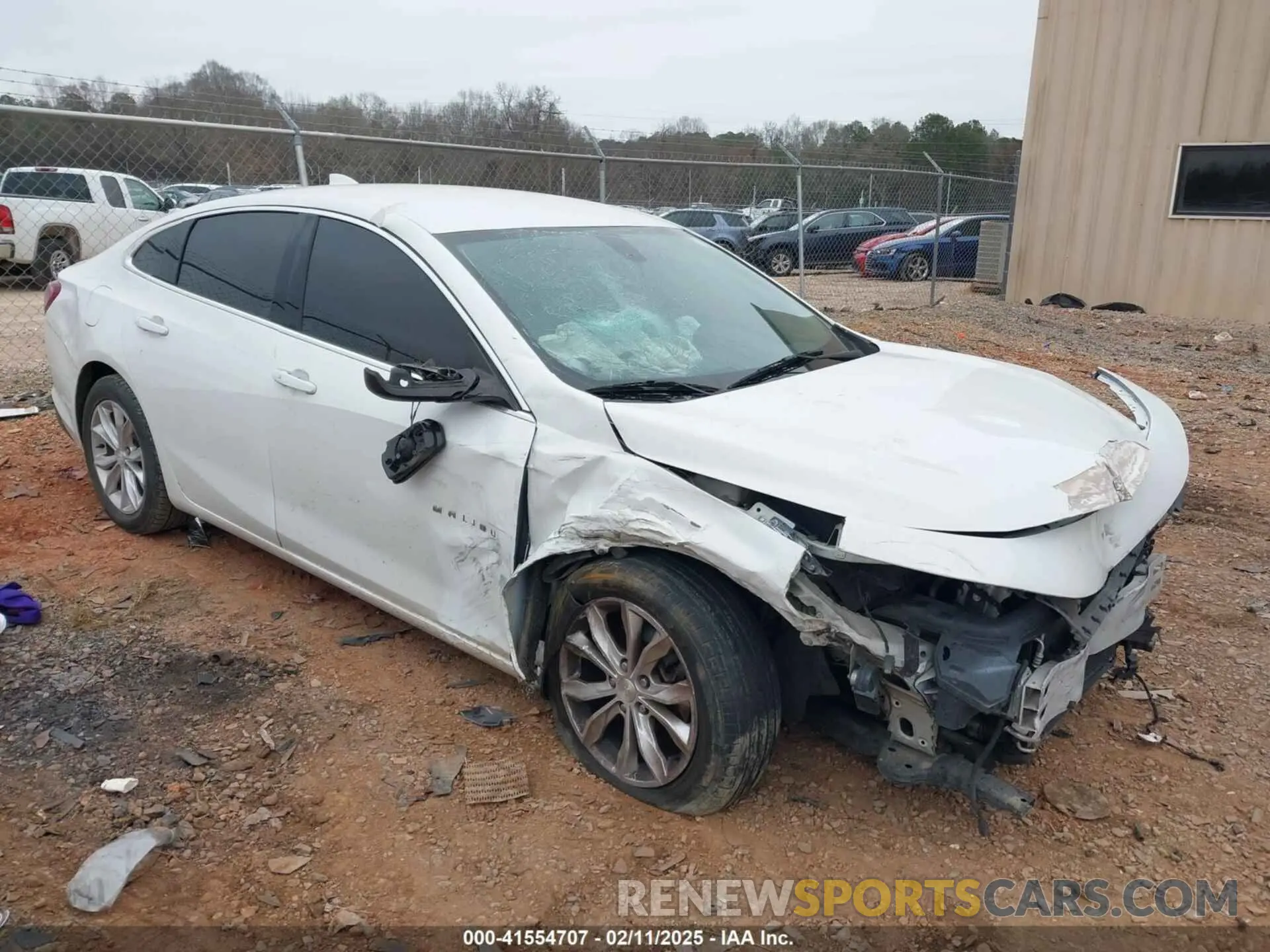 1 Photograph of a damaged car 1G1ZD5ST4KF171813 CHEVROLET MALIBU 2019
