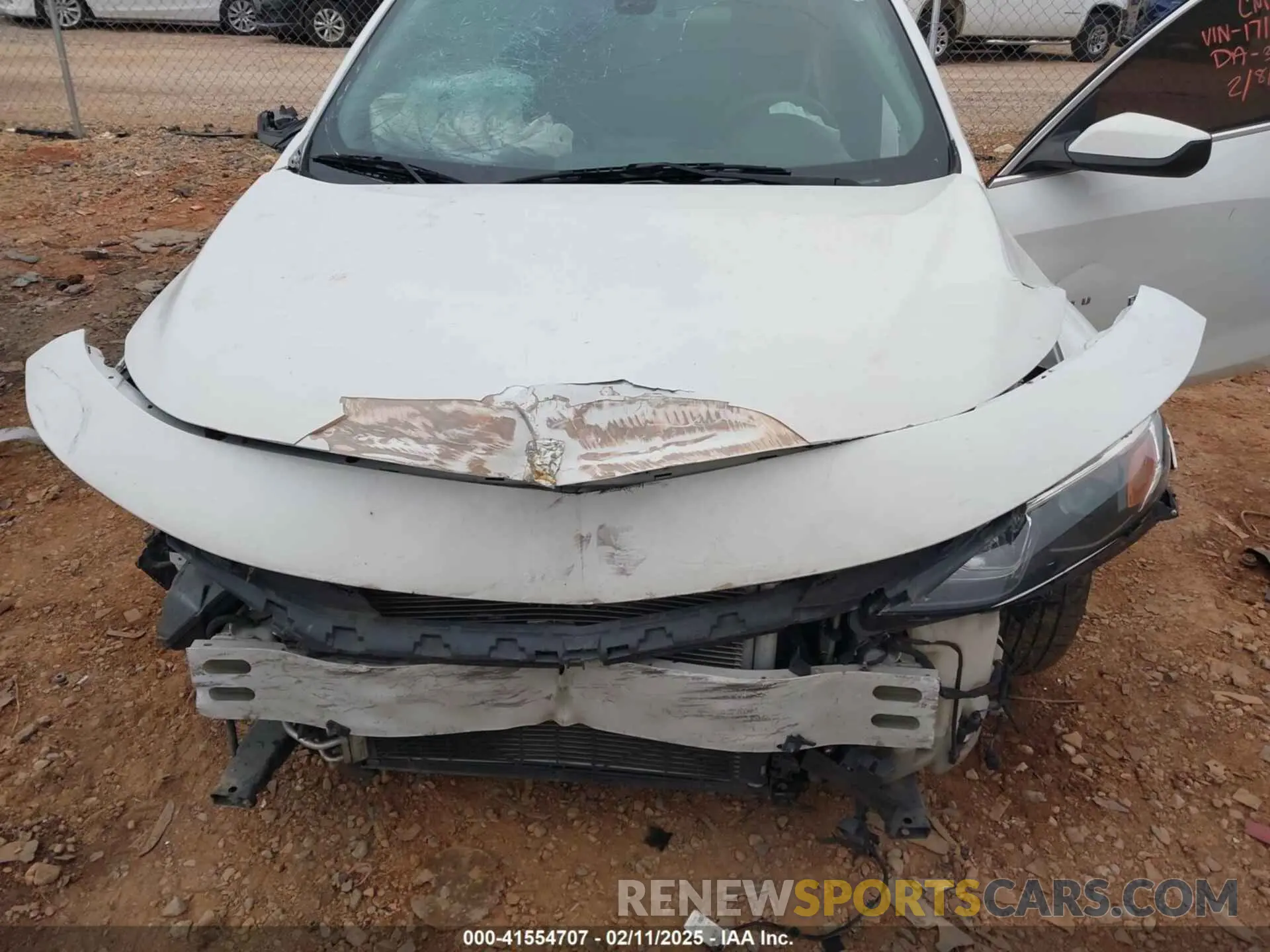6 Photograph of a damaged car 1G1ZD5ST4KF171813 CHEVROLET MALIBU 2019