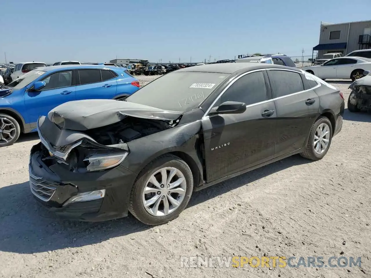 1 Photograph of a damaged car 1G1ZD5ST4KF174761 CHEVROLET MALIBU 2019