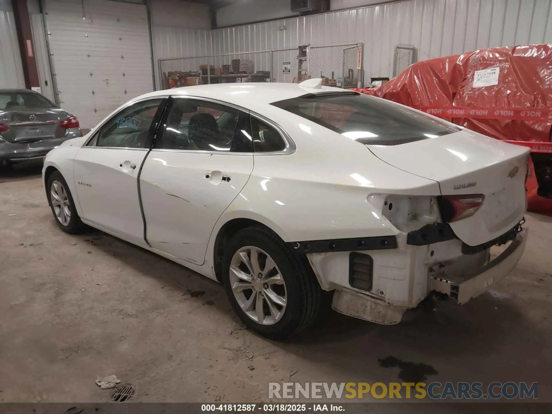 3 Photograph of a damaged car 1G1ZD5ST4KF179376 CHEVROLET MALIBU 2019