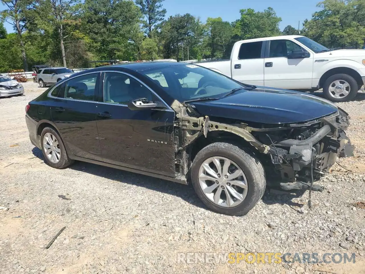 4 Photograph of a damaged car 1G1ZD5ST4KF215955 CHEVROLET MALIBU 2019