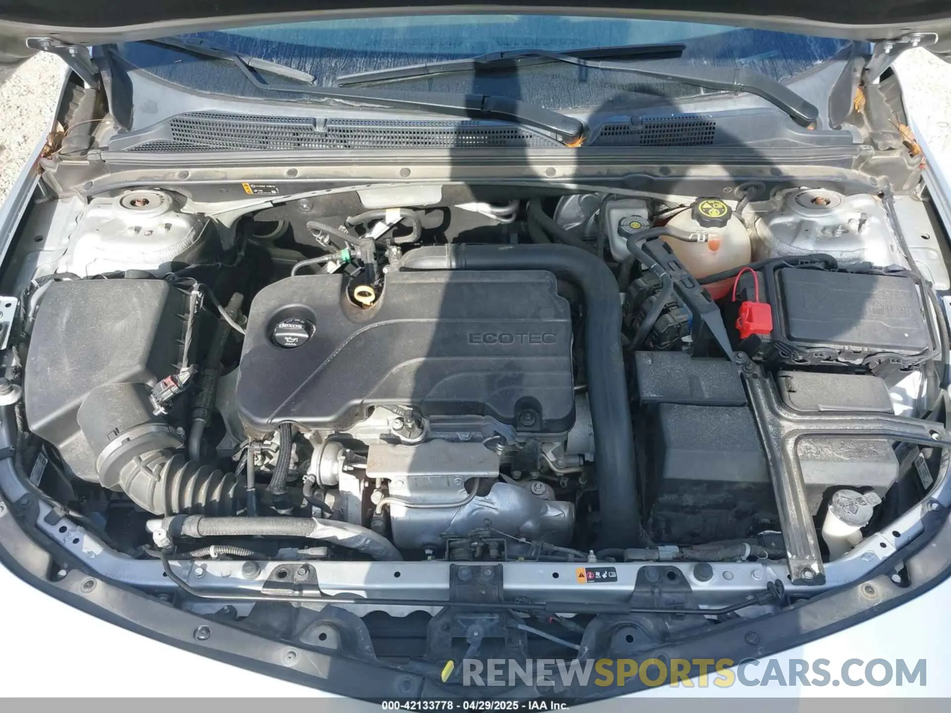 10 Photograph of a damaged car 1G1ZD5ST5KF108686 CHEVROLET MALIBU 2019