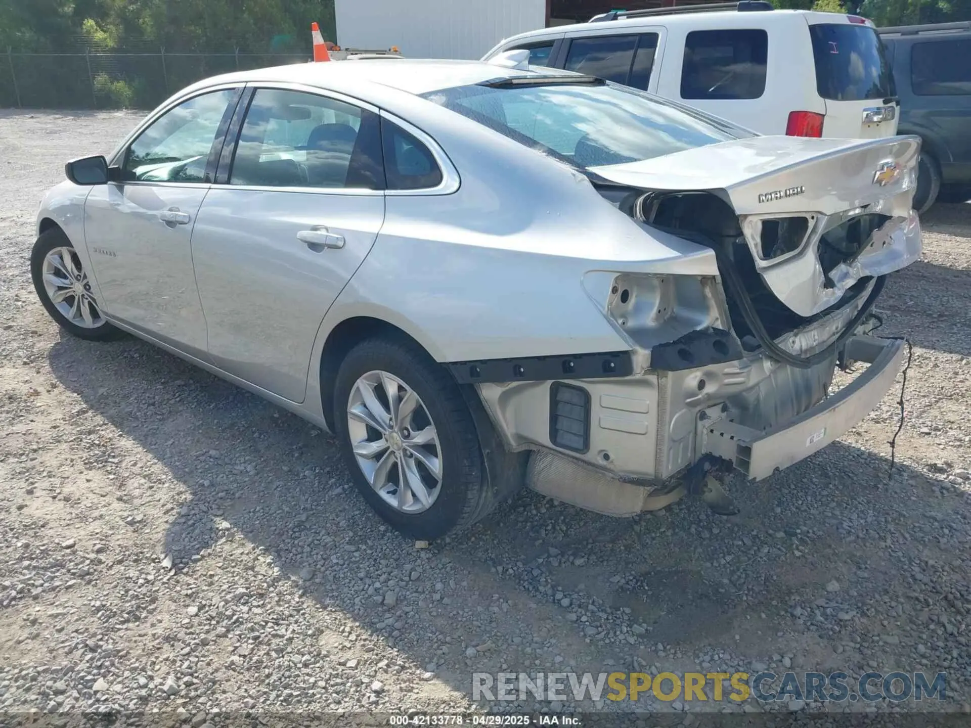 3 Photograph of a damaged car 1G1ZD5ST5KF108686 CHEVROLET MALIBU 2019
